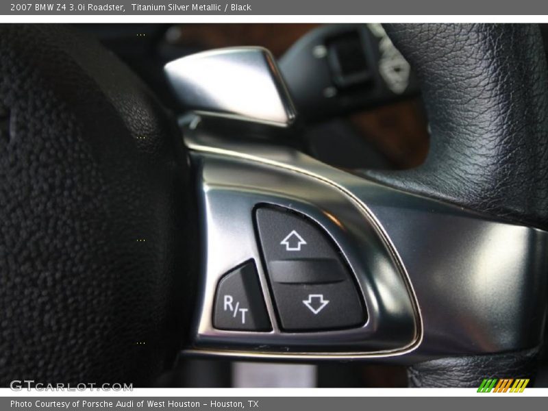 Titanium Silver Metallic / Black 2007 BMW Z4 3.0i Roadster