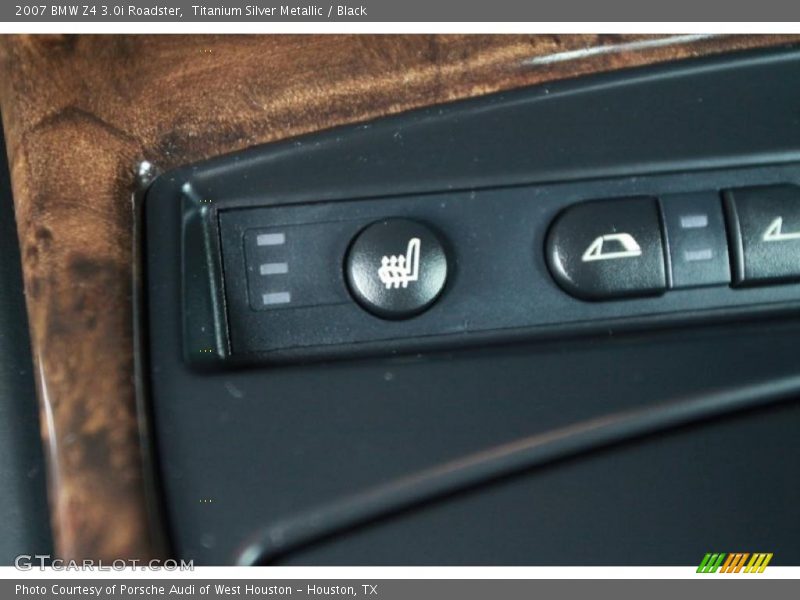 Titanium Silver Metallic / Black 2007 BMW Z4 3.0i Roadster