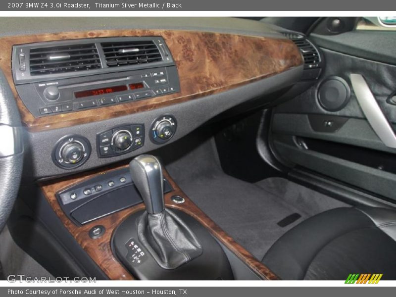 Titanium Silver Metallic / Black 2007 BMW Z4 3.0i Roadster