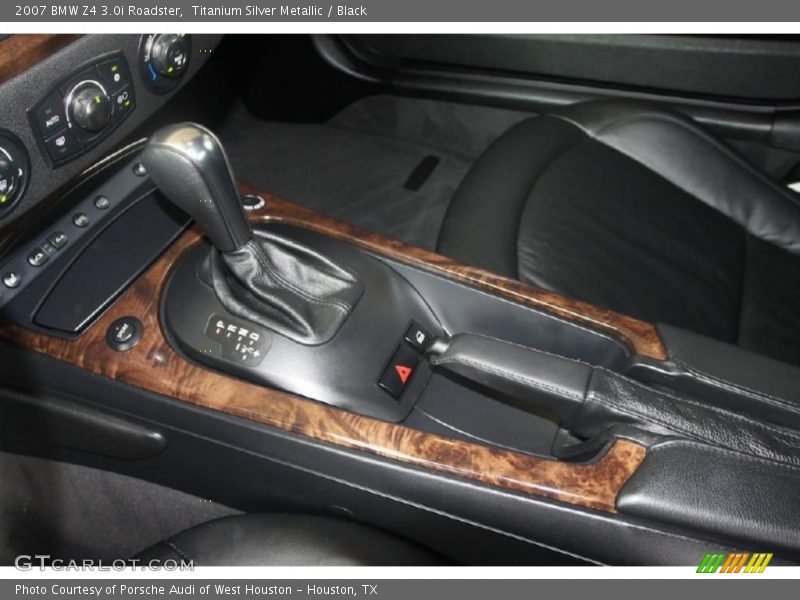 Titanium Silver Metallic / Black 2007 BMW Z4 3.0i Roadster