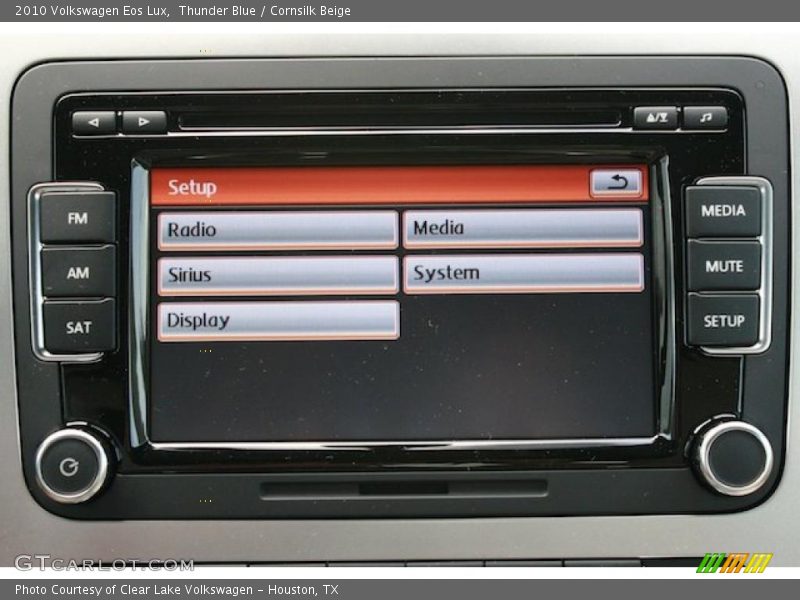 Thunder Blue / Cornsilk Beige 2010 Volkswagen Eos Lux