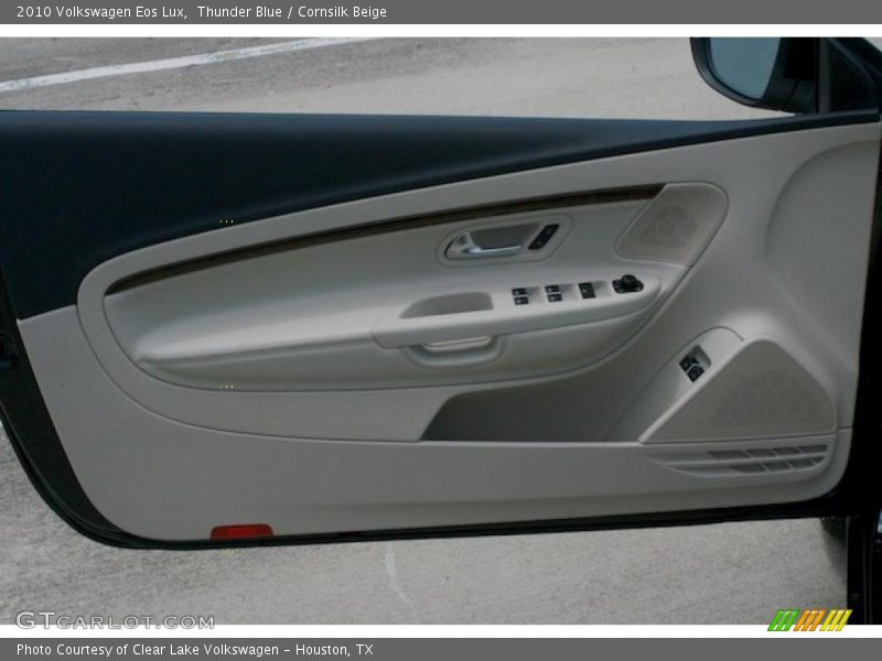 Thunder Blue / Cornsilk Beige 2010 Volkswagen Eos Lux