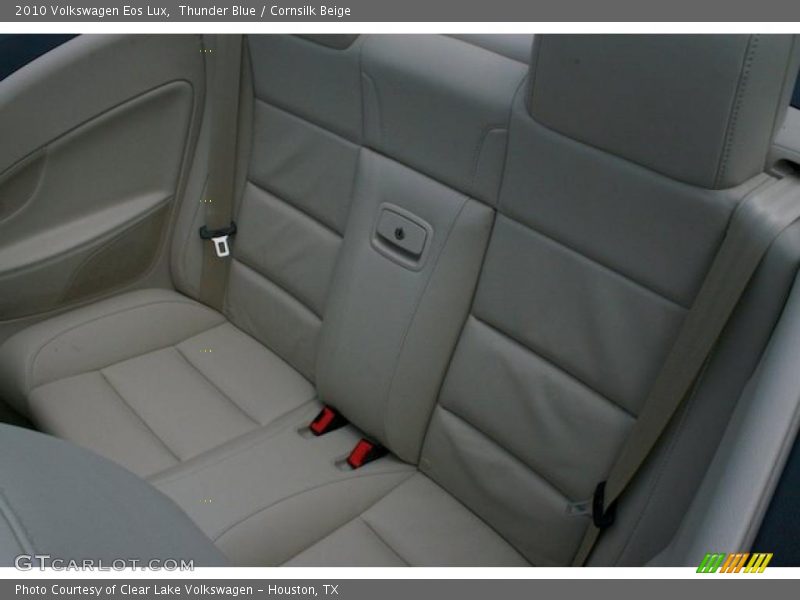 Thunder Blue / Cornsilk Beige 2010 Volkswagen Eos Lux