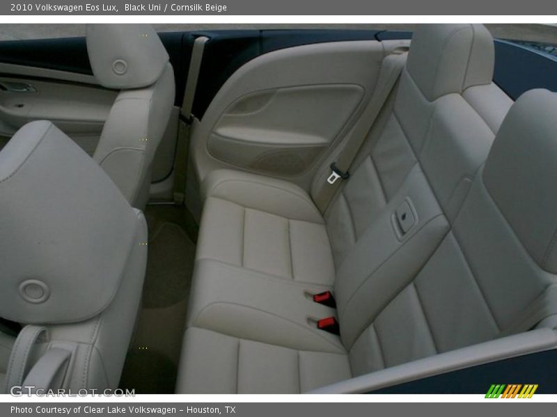 Black Uni / Cornsilk Beige 2010 Volkswagen Eos Lux