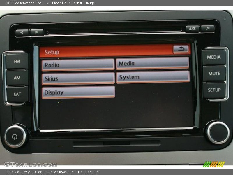 Black Uni / Cornsilk Beige 2010 Volkswagen Eos Lux