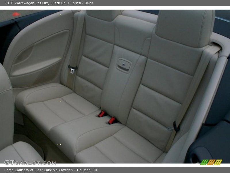 Black Uni / Cornsilk Beige 2010 Volkswagen Eos Lux