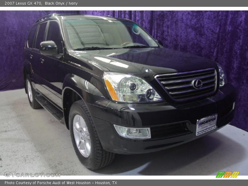 Black Onyx / Ivory 2007 Lexus GX 470