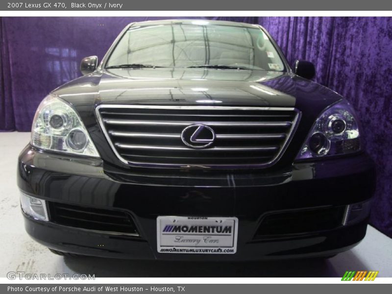 Black Onyx / Ivory 2007 Lexus GX 470