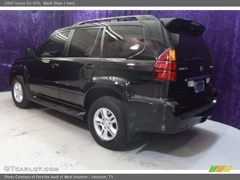 Black Onyx / Ivory 2007 Lexus GX 470