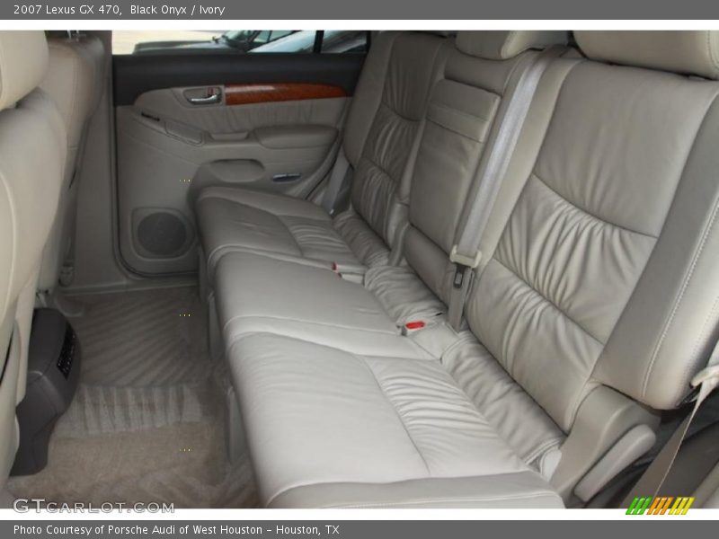 Black Onyx / Ivory 2007 Lexus GX 470