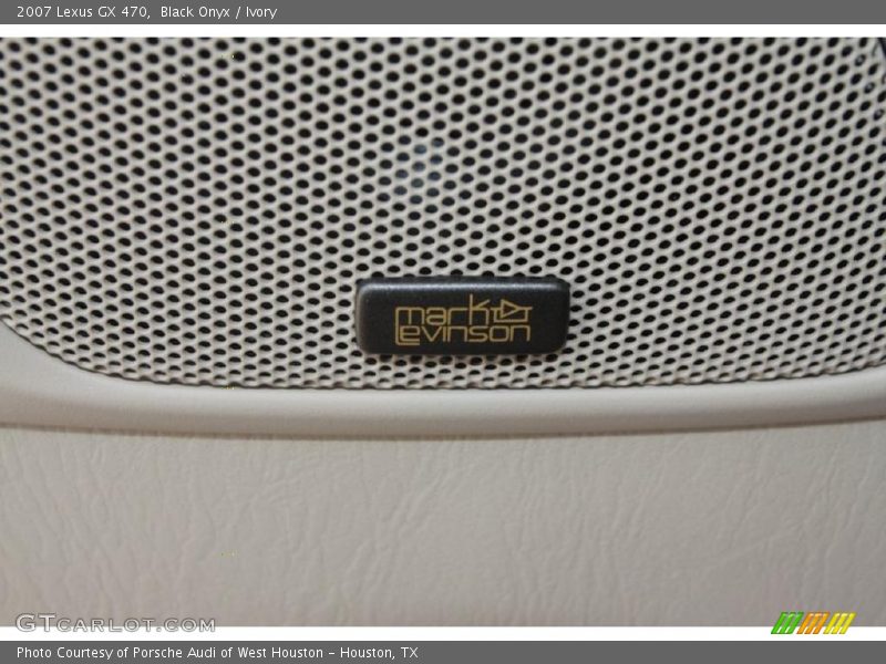 Black Onyx / Ivory 2007 Lexus GX 470