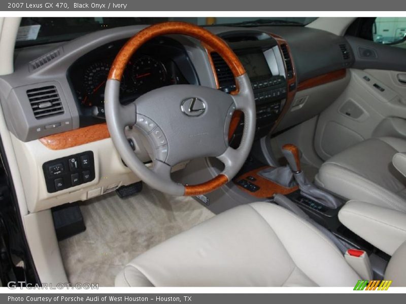 Black Onyx / Ivory 2007 Lexus GX 470