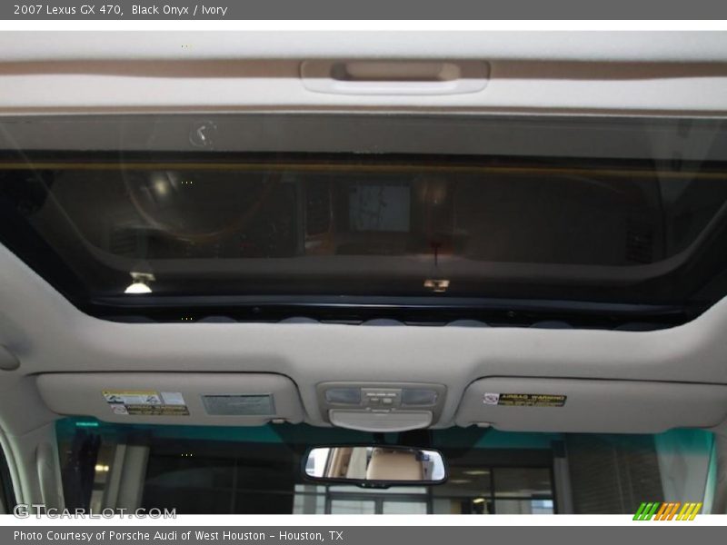 Black Onyx / Ivory 2007 Lexus GX 470