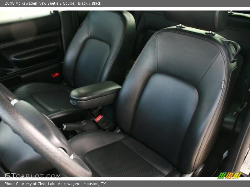 Black / Black 2008 Volkswagen New Beetle S Coupe