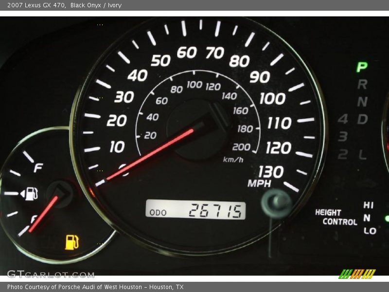 Black Onyx / Ivory 2007 Lexus GX 470
