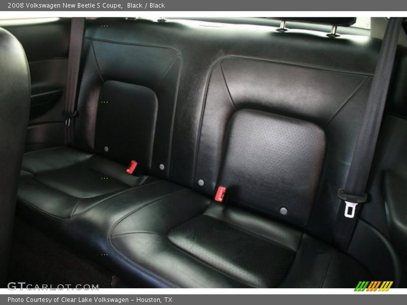 Black / Black 2008 Volkswagen New Beetle S Coupe