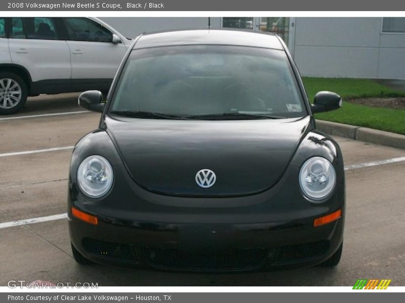 Black / Black 2008 Volkswagen New Beetle S Coupe