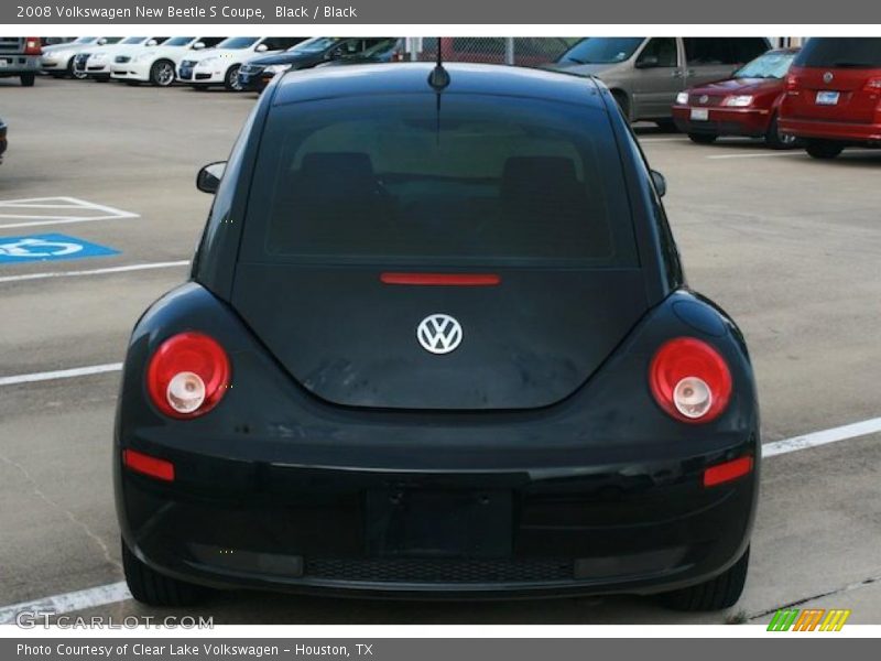 Black / Black 2008 Volkswagen New Beetle S Coupe