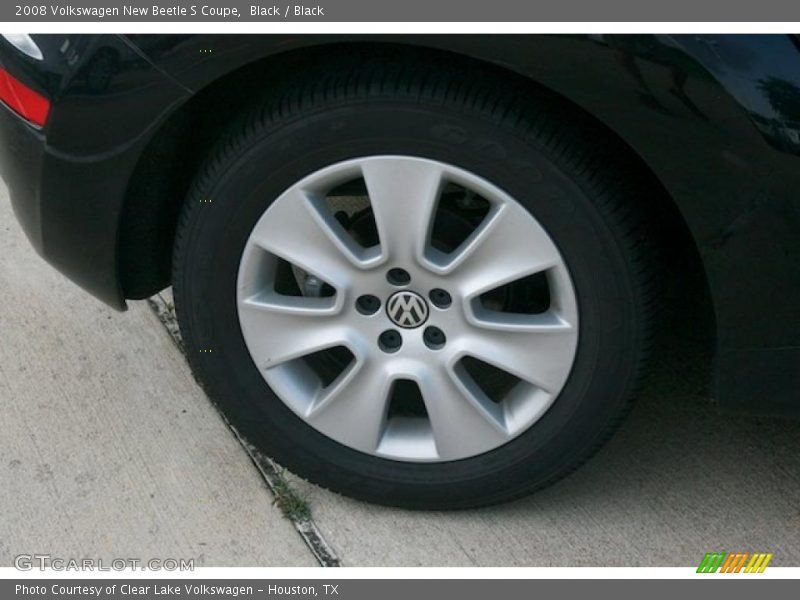 Black / Black 2008 Volkswagen New Beetle S Coupe