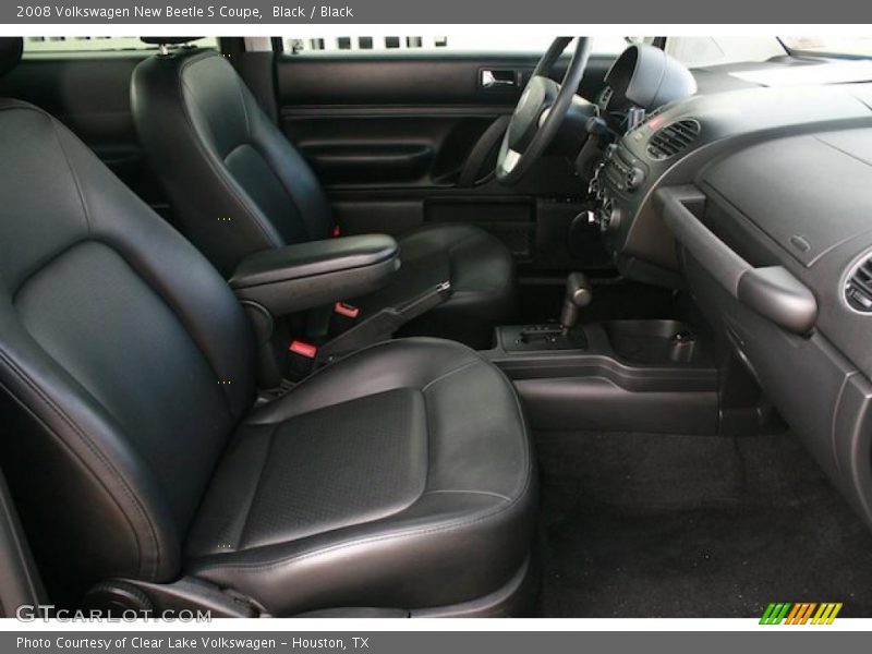 Black / Black 2008 Volkswagen New Beetle S Coupe