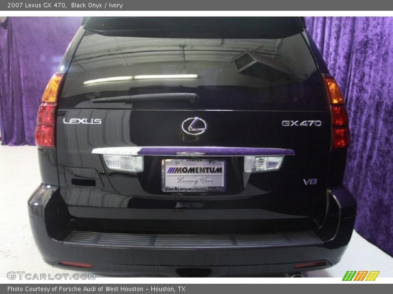 Black Onyx / Ivory 2007 Lexus GX 470
