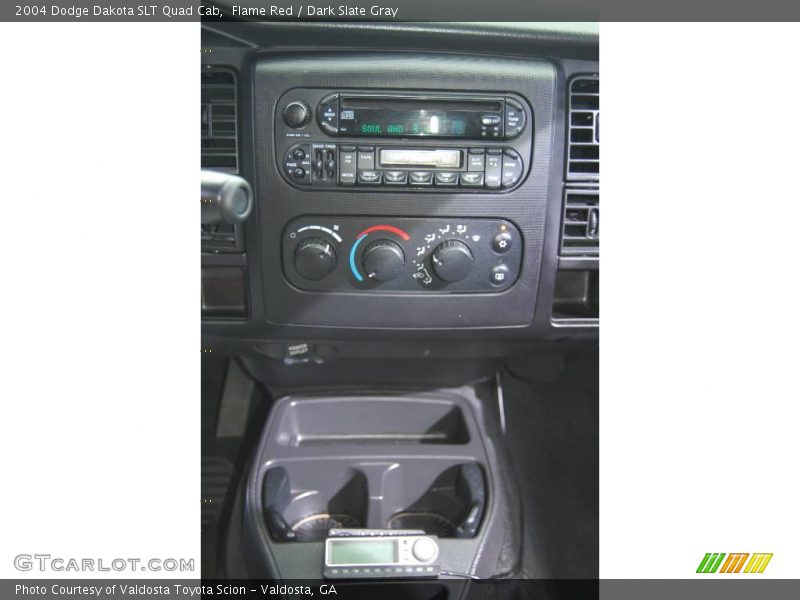 Flame Red / Dark Slate Gray 2004 Dodge Dakota SLT Quad Cab
