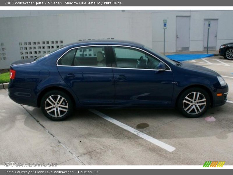 Shadow Blue Metallic / Pure Beige 2006 Volkswagen Jetta 2.5 Sedan