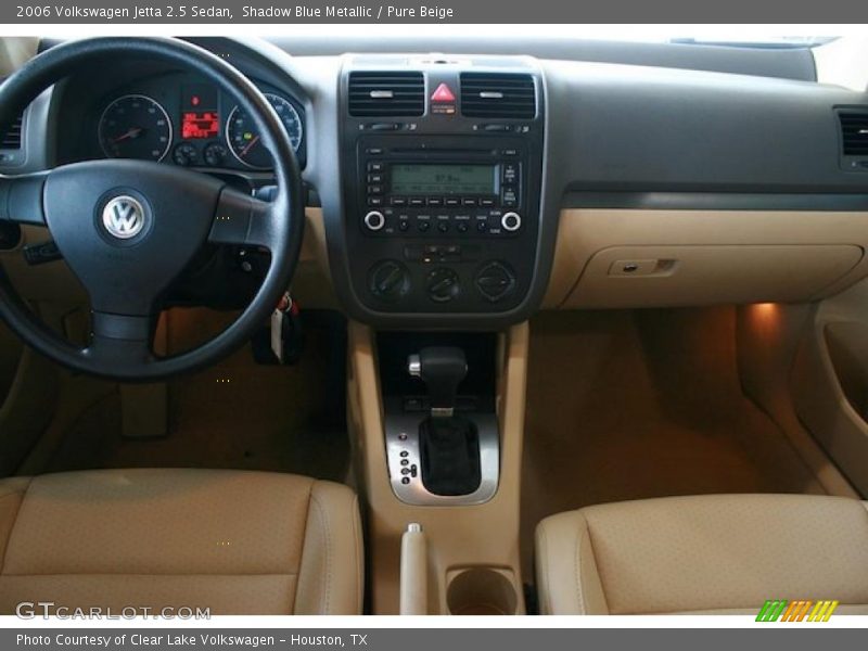 Shadow Blue Metallic / Pure Beige 2006 Volkswagen Jetta 2.5 Sedan