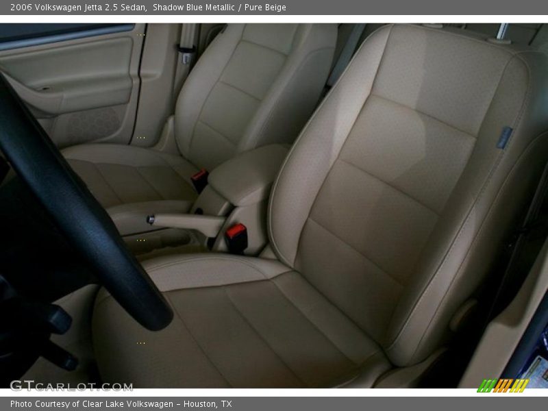 Shadow Blue Metallic / Pure Beige 2006 Volkswagen Jetta 2.5 Sedan