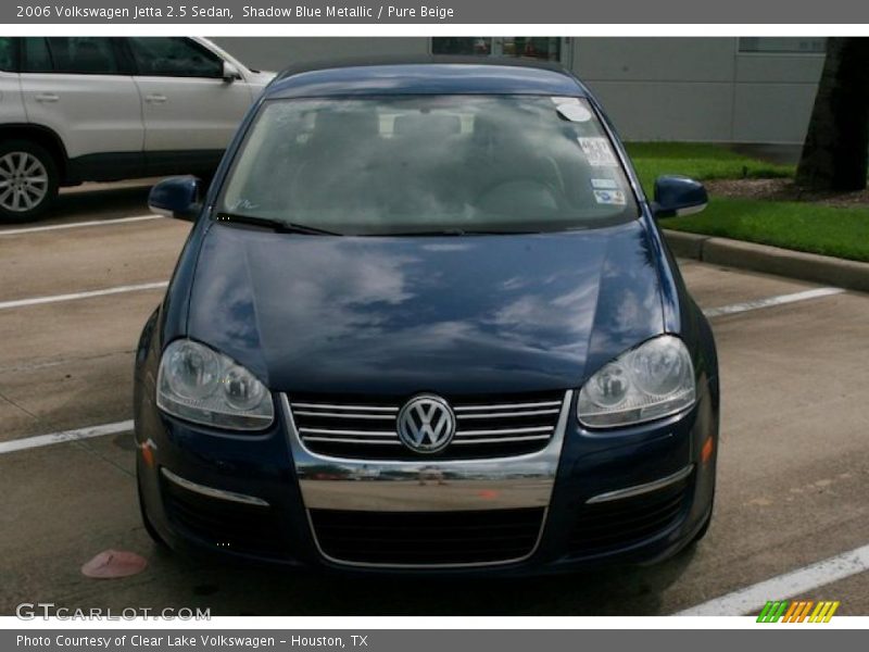 Shadow Blue Metallic / Pure Beige 2006 Volkswagen Jetta 2.5 Sedan