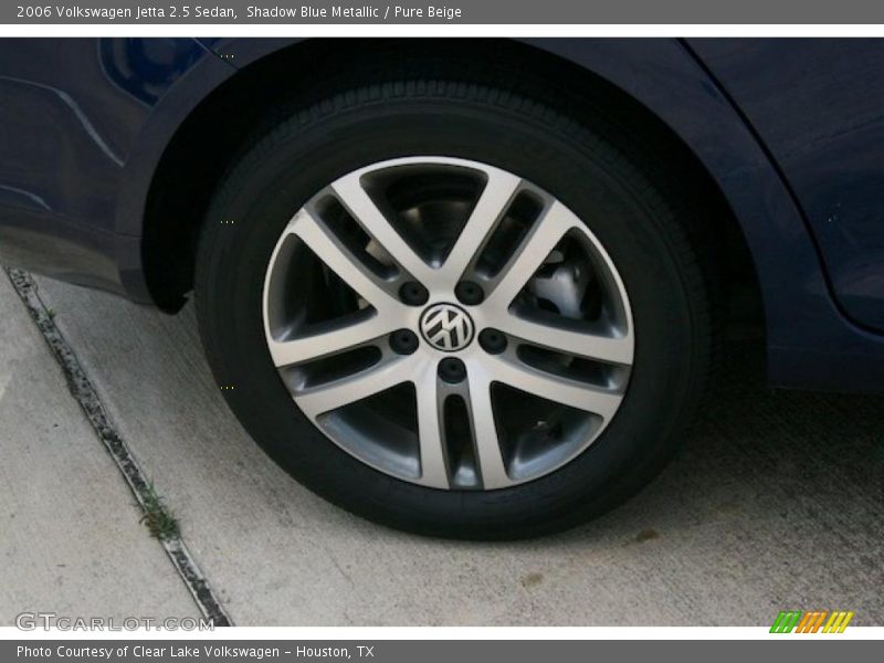 Shadow Blue Metallic / Pure Beige 2006 Volkswagen Jetta 2.5 Sedan