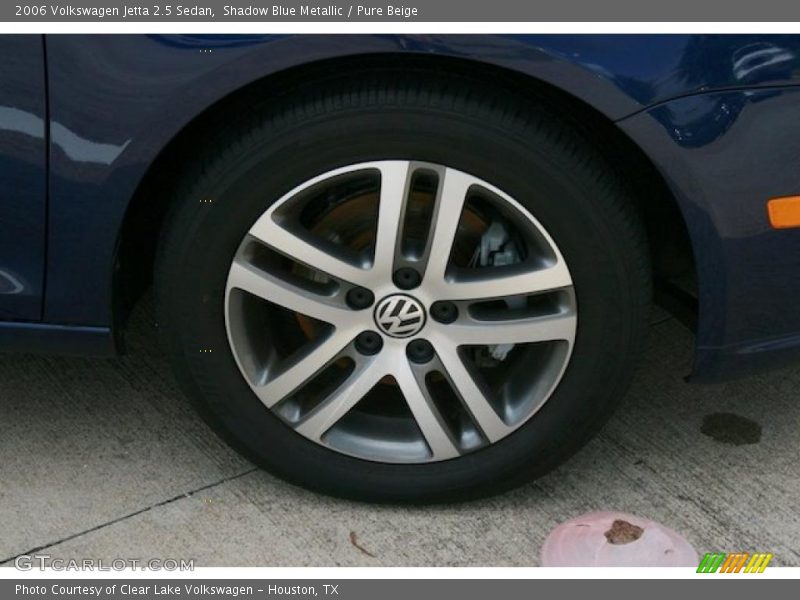 Shadow Blue Metallic / Pure Beige 2006 Volkswagen Jetta 2.5 Sedan