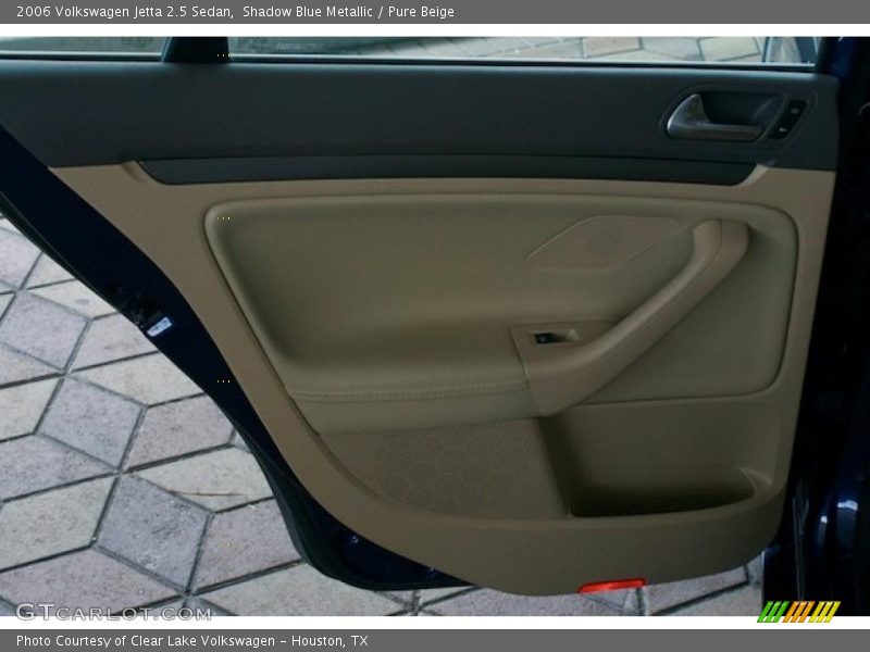 Shadow Blue Metallic / Pure Beige 2006 Volkswagen Jetta 2.5 Sedan