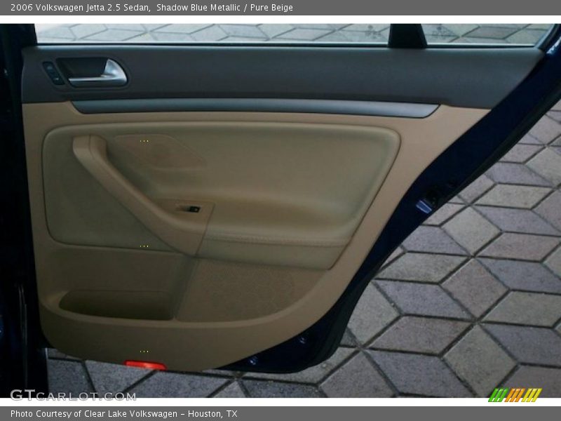 Shadow Blue Metallic / Pure Beige 2006 Volkswagen Jetta 2.5 Sedan