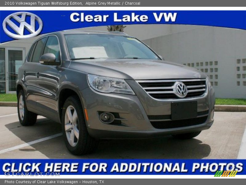 Alpine Grey Metallic / Charcoal 2010 Volkswagen Tiguan Wolfsburg Edition