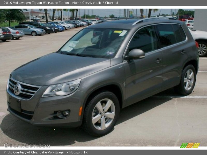 Alpine Grey Metallic / Charcoal 2010 Volkswagen Tiguan Wolfsburg Edition