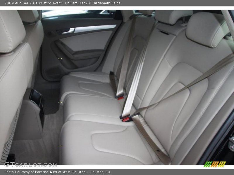 Brilliant Black / Cardamom Beige 2009 Audi A4 2.0T quattro Avant