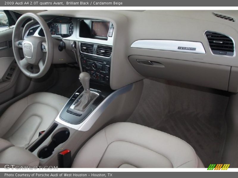 Brilliant Black / Cardamom Beige 2009 Audi A4 2.0T quattro Avant