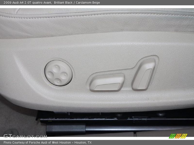 Brilliant Black / Cardamom Beige 2009 Audi A4 2.0T quattro Avant