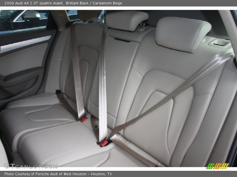 Brilliant Black / Cardamom Beige 2009 Audi A4 2.0T quattro Avant