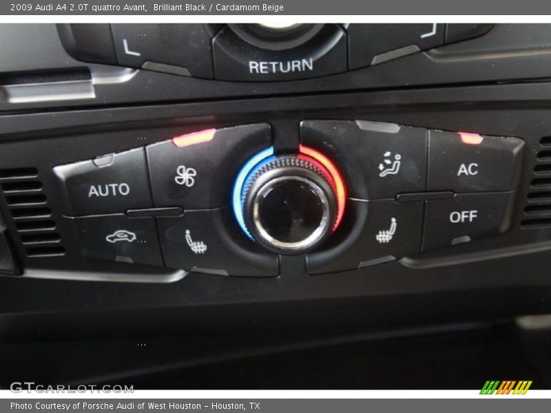 Brilliant Black / Cardamom Beige 2009 Audi A4 2.0T quattro Avant