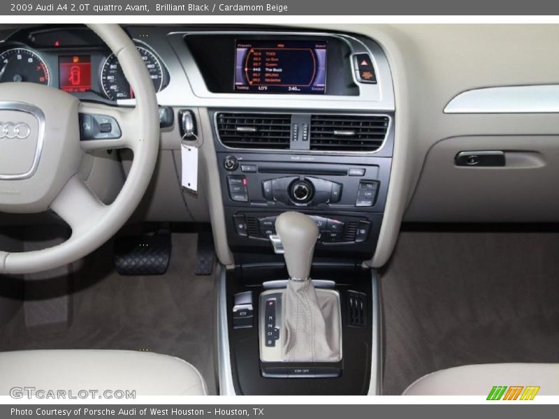 Brilliant Black / Cardamom Beige 2009 Audi A4 2.0T quattro Avant