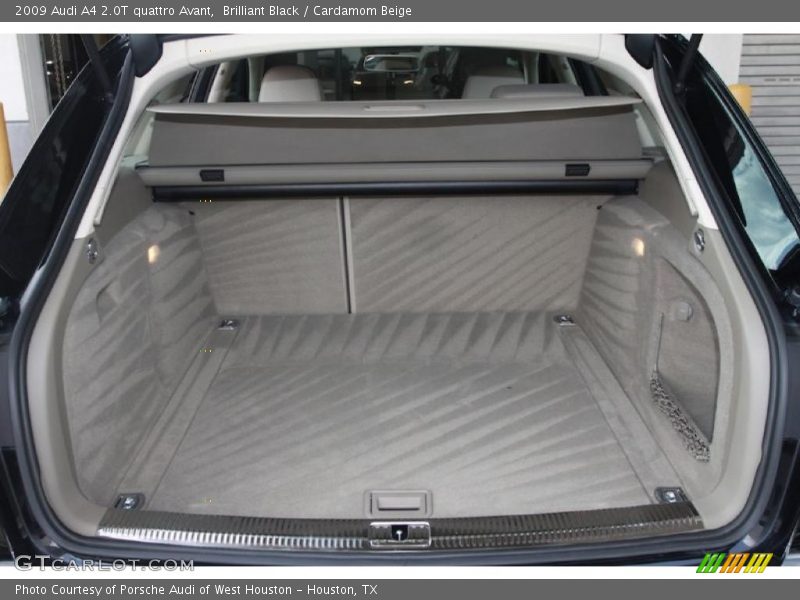 Brilliant Black / Cardamom Beige 2009 Audi A4 2.0T quattro Avant