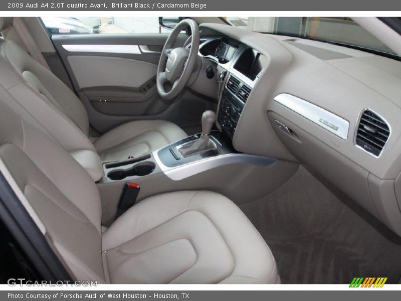Brilliant Black / Cardamom Beige 2009 Audi A4 2.0T quattro Avant