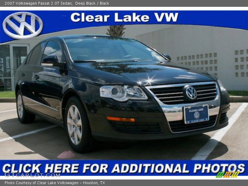 Deep Black / Black 2007 Volkswagen Passat 2.0T Sedan