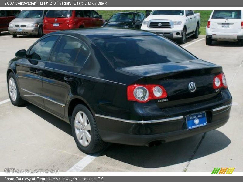 Deep Black / Black 2007 Volkswagen Passat 2.0T Sedan