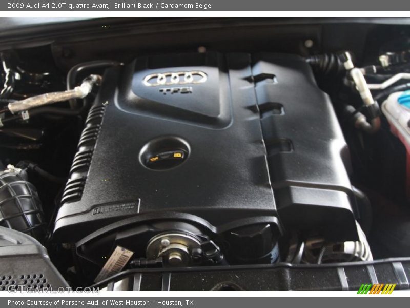 Brilliant Black / Cardamom Beige 2009 Audi A4 2.0T quattro Avant