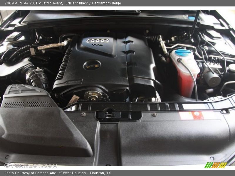 Brilliant Black / Cardamom Beige 2009 Audi A4 2.0T quattro Avant