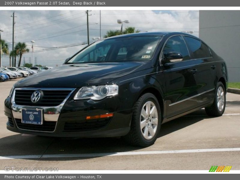 Deep Black / Black 2007 Volkswagen Passat 2.0T Sedan
