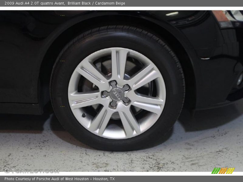 Brilliant Black / Cardamom Beige 2009 Audi A4 2.0T quattro Avant